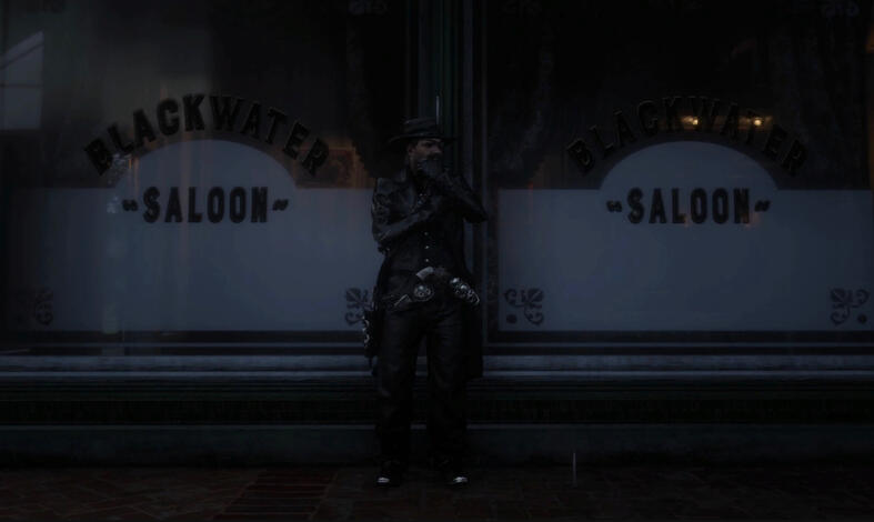 Vin at Blackwater saloon